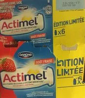 Mängden socker i Goût Fraise (édition limitée)