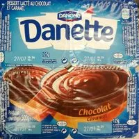 Mängden socker i Danette chocolat caramel
