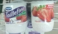 Mängden socker i Taillefine aux fraises 0% matières grasses