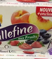 Mängden socker i Yaourt taillefine aux fruits