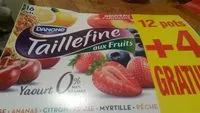 Mängden socker i Yaourts 0% Cerise Ananas Citron Fraise Myrtille Pêche (12 pots + 4 gratuits)