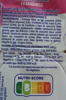 Mängden socker i Danonino aux fruits