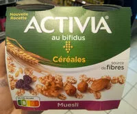 Mängden socker i Activia au bifidus céréales Muesli