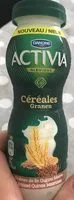 Mängden socker i Activia à Boire Céréales Graines de Lin Quinoa Sésame