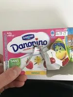 Mängden socker i Danonino