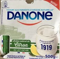 Mängden socker i Yaourt aux ferments d'origine naturelle arôme citron