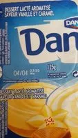 Mängden socker i Danette vanille et caramel