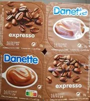 Mängden socker i Danette expresso