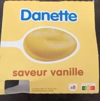 Mängden socker i Danette saveur vanille