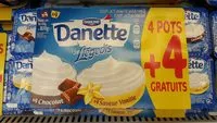 Mängden socker i Danette