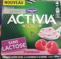 Mängden socker i Activia Framboise