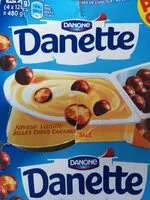 Mängden socker i Danette vanille billes choco cara salé 4x125g