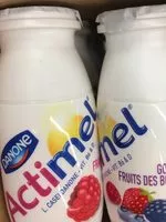 Mängden socker i Actimel