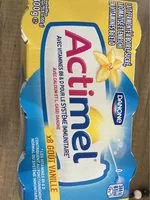 Mängden socker i Actimel