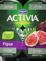 Mängden socker i Activia figue