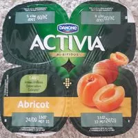 Mängden socker i Activia abricot