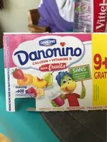 Mängden socker i Danonino