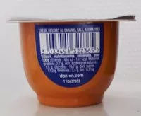 Mängden socker i Danette caramel salé