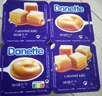 Mängden socker i Danette Caramel salé