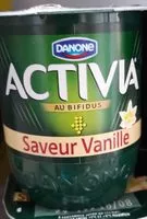 Mängden socker i Activia vanille
