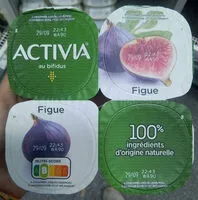 Mängden socker i Activia Figues au Bifidus