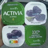 Mängden socker i Activia pruneau