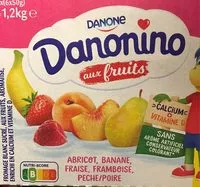 Mängden socker i Danonino aux fruits