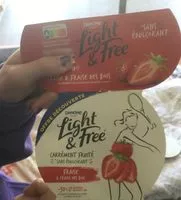 Mängden socker i Light & Free Fraise et fraise des bois