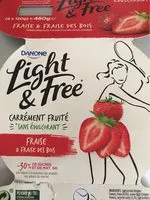 Mängden socker i Light & Free - Fraise & Fraise des Bois