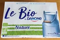 Mängden socker i Le Bio de Danone - Nature