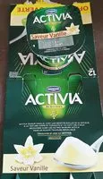 Mängden socker i Activia saveur vanille
