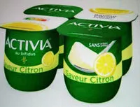 Mängden socker i Activia Saveur Citron
