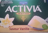 Mängden socker i ACTIVIA saveur vanille