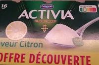 Mängden socker i Activia au bifidus saveur citron