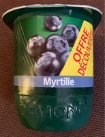 Mängden socker i Activia Myrtille