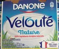 Mängden socker i Velouté nature