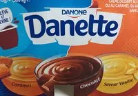 Mängden socker i Danette