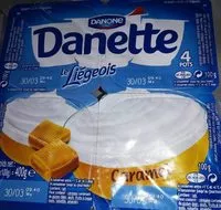 Mängden socker i Le liégeois caramel