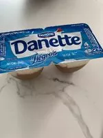 Mängden socker i Danette le liegois café