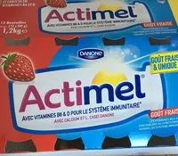 Mängden socker i Actimel