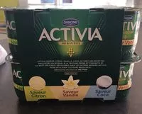 Mängden socker i Activia