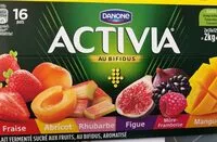 Mängden socker i Activia aux fruits