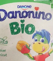 Mängden socker i Danonino bio panaché (fraise, abricot)
