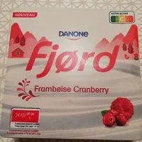 Mängden socker i Fjord framboise cranberry