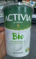 Mängden socker i Activia bio nature brassé