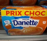 Mängden socker i Danette caramel