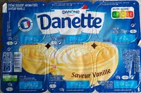 Mängden socker i Danette saveur vanille