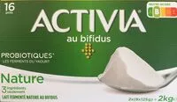 Mängden socker i Activia Nature