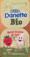 Mängden socker i P'tit Danette Bio Fraise & lait