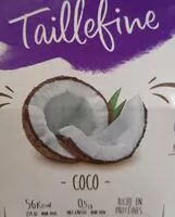 Mängden socker i Taillefine coco